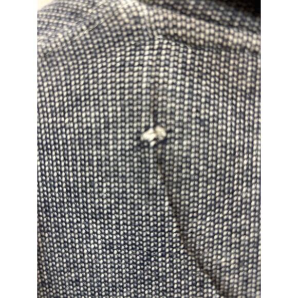 Joseph Abboud Men L Navy Pullover Sweater Preppy Workwear - Picture 9 of 11